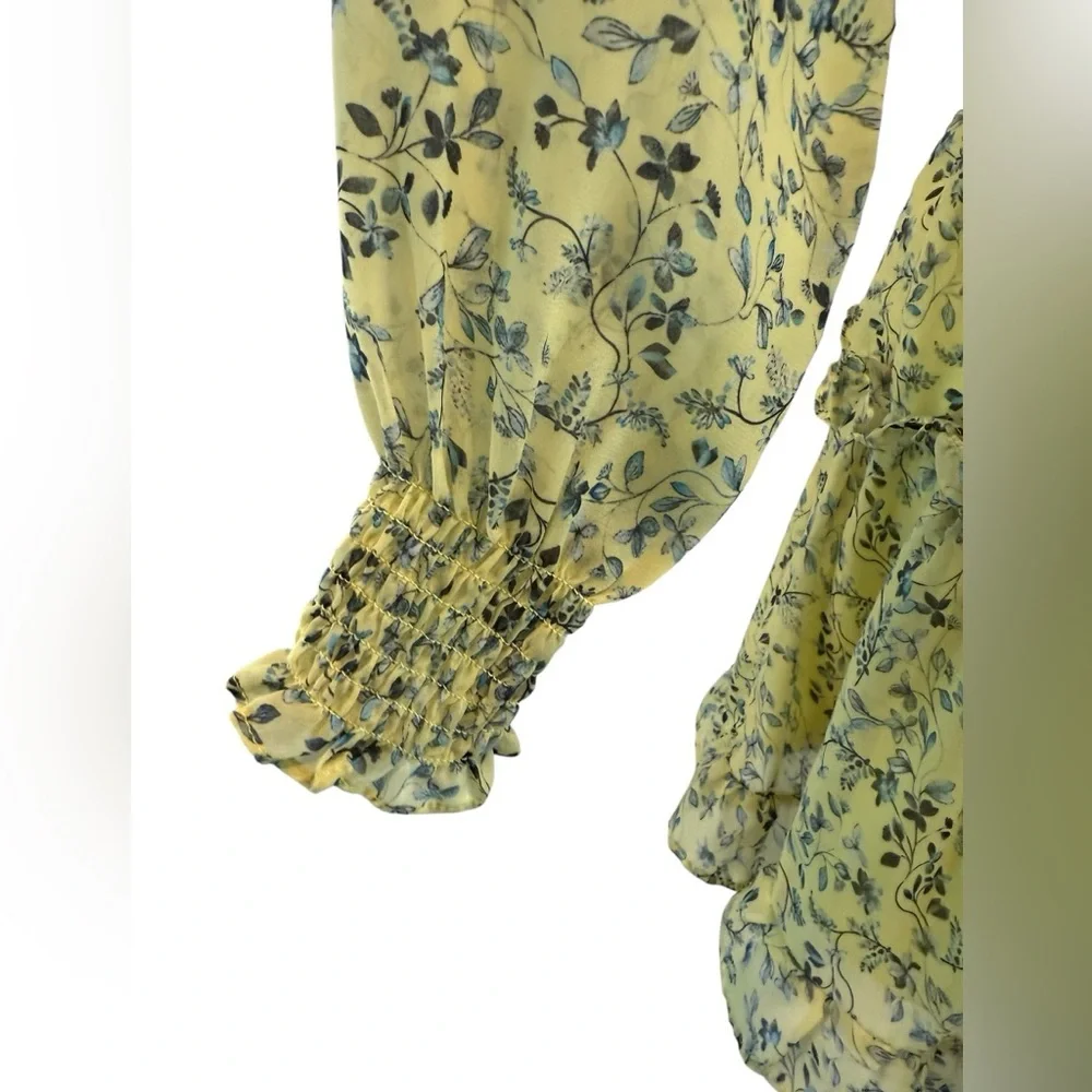 NSR Emma Floral Print Ruffle Dress - Picture 4 of 7